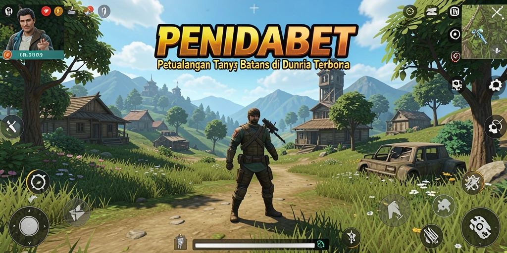 Gameplay PENIDABET menampilkan dunia terbuka yang luas untuk dijelajahi.