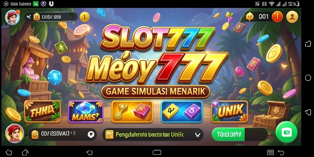 Gameplay SLOT777 dengan grafis slot yang menawan dan fitur menarik.